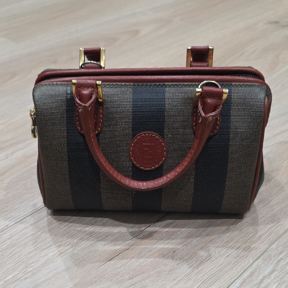 Fendi Pequin Vintage Mini Bag